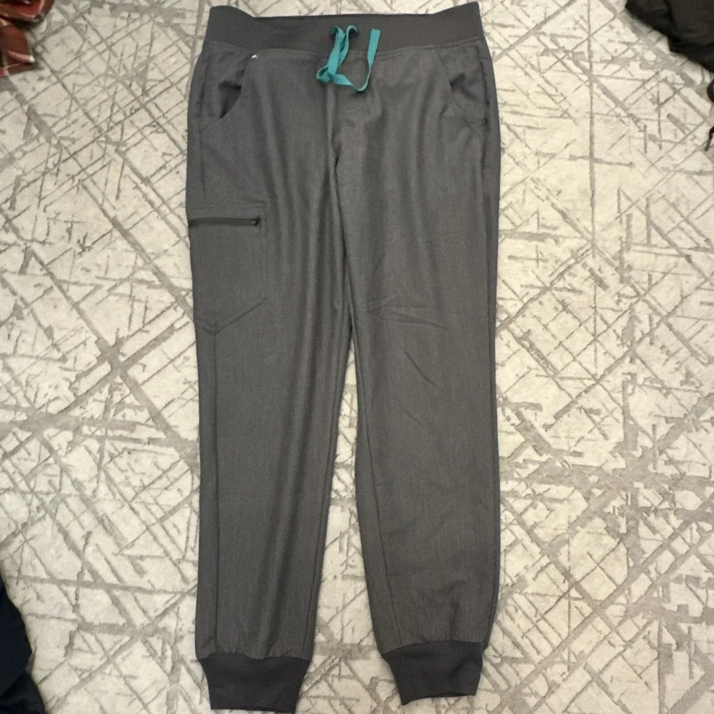 Figs Zamora Jogger Scrub Pants Gray Size‎ Medium